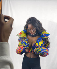 Ifeya Crop Puffer Jacket