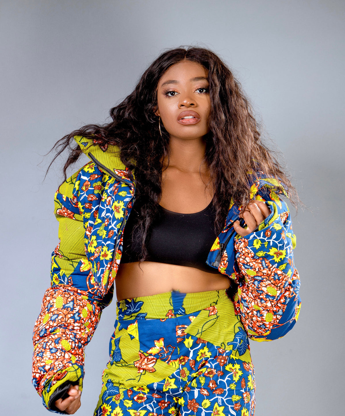Ifeya Crop Puffer Jacket