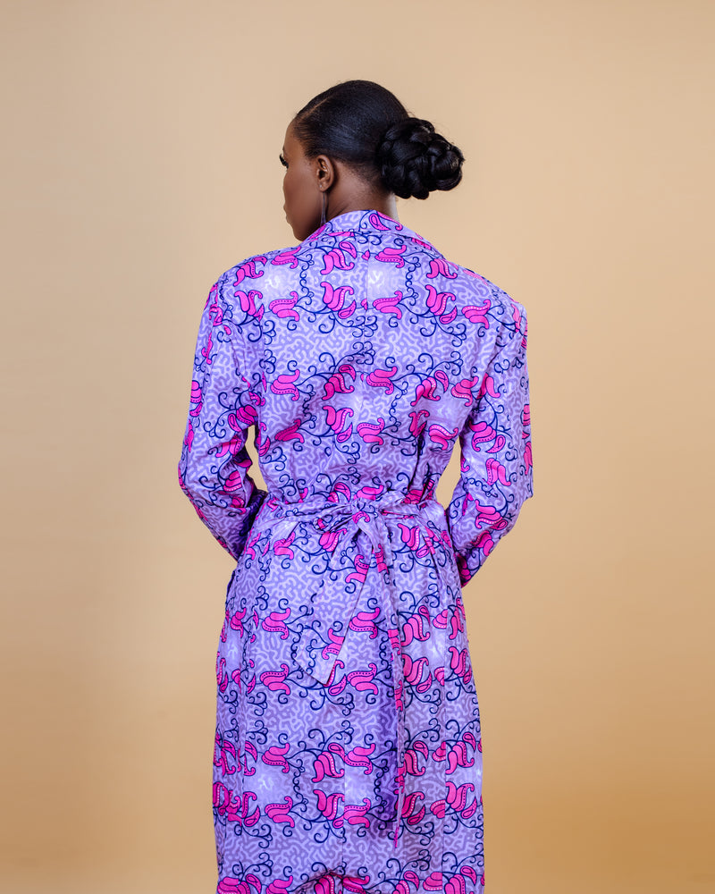 Simi Trench Jacket | African Print
