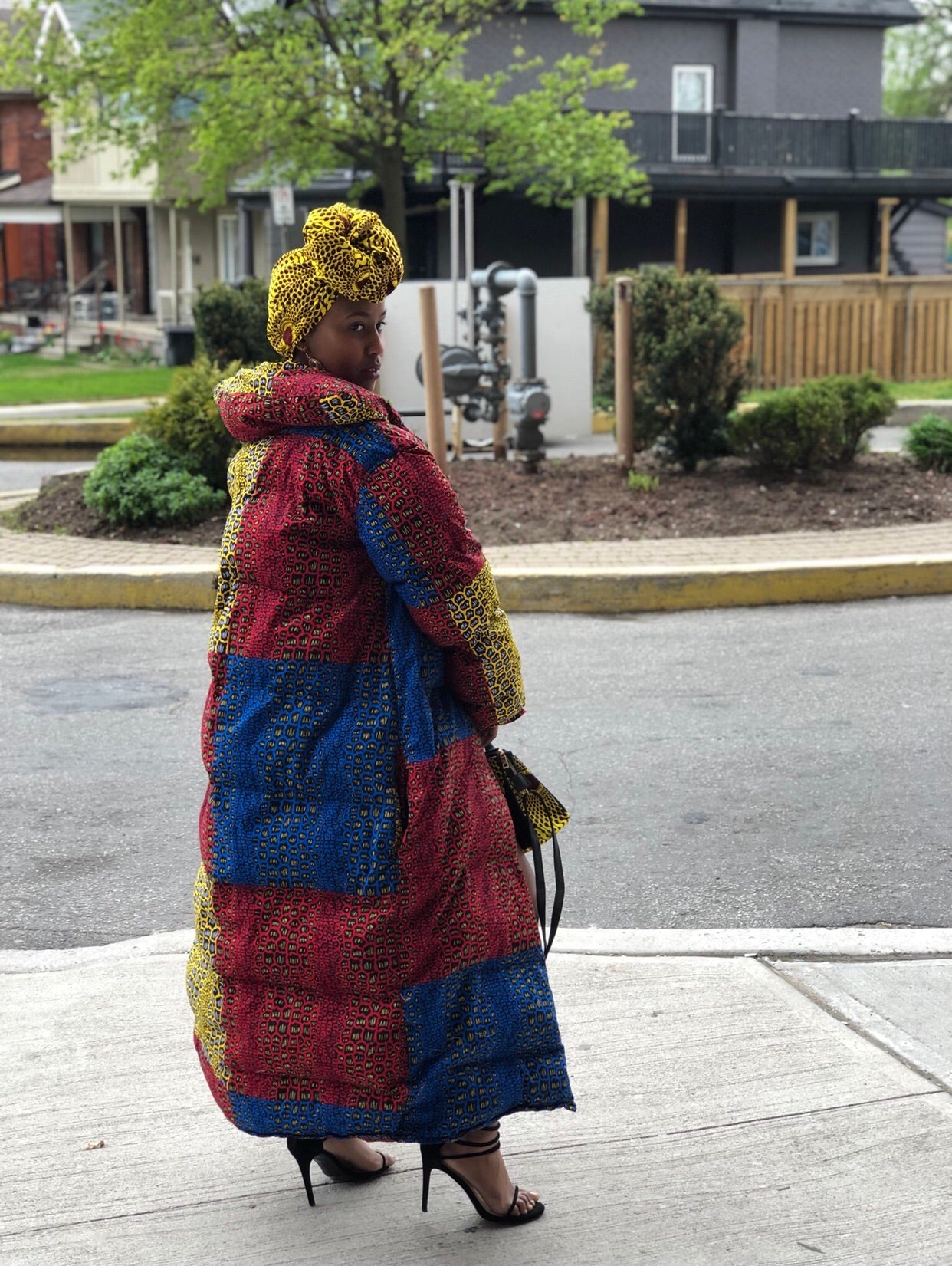 Akua Puffer Jacket |African Print| – O.gbeché